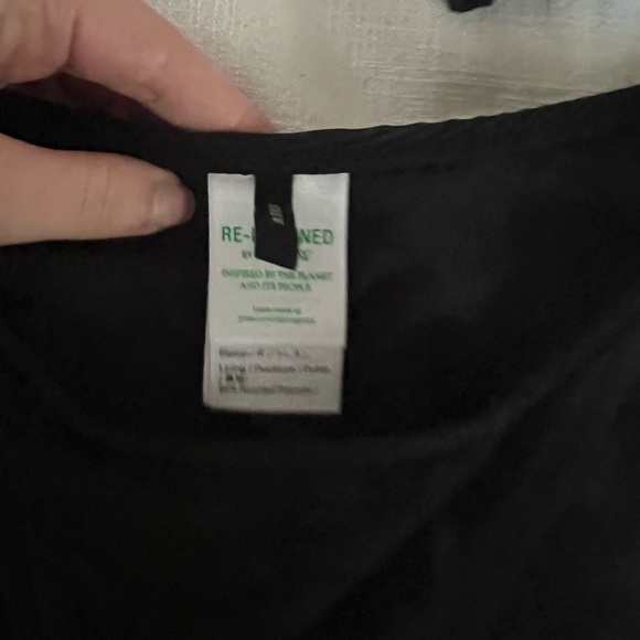 JCrew Ribbed Curved Waist Black Triangle Bikini Set Size S - Picture 2 of 5